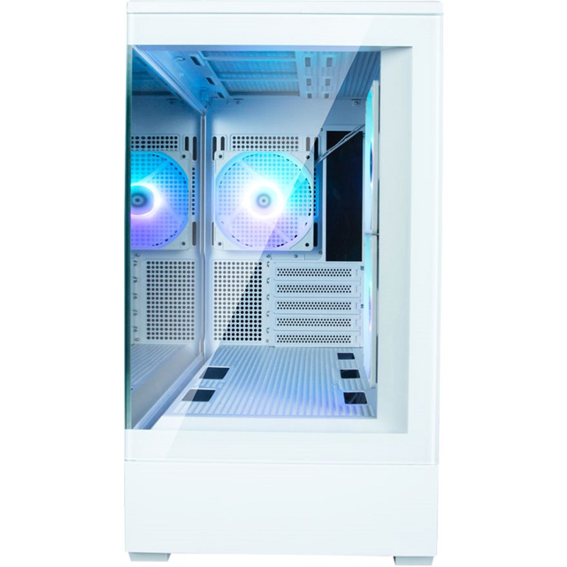 Корпус Zalman P30 Black/White with window (P30BW)