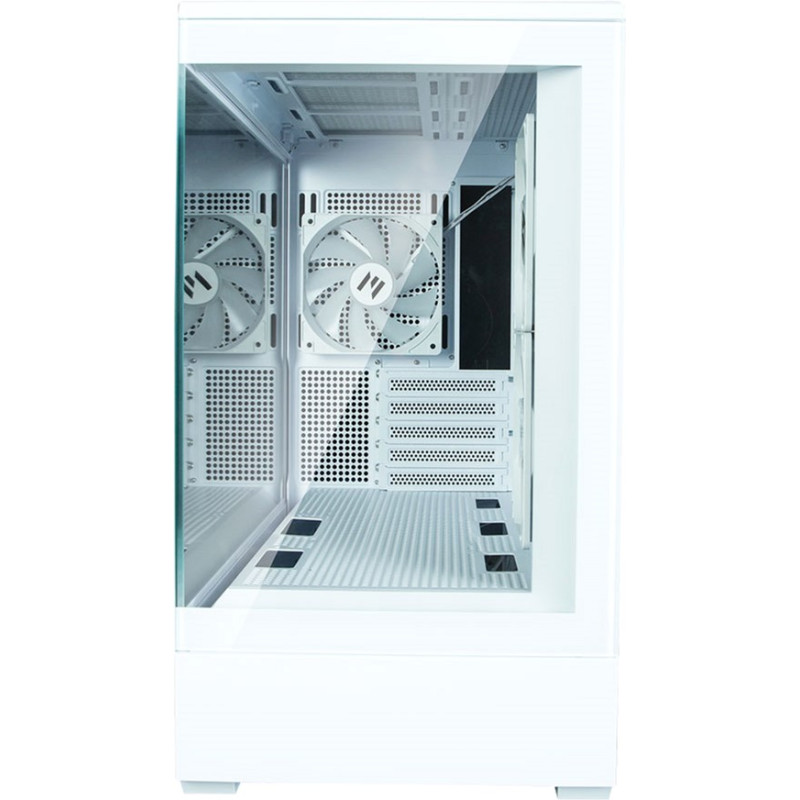 Корпус Zalman P30 Black/White with window (P30BW)