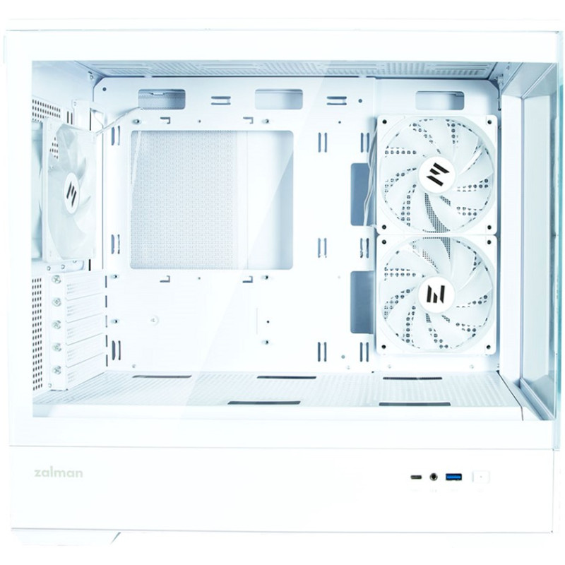 Корпус Zalman P30 Black/White with window (P30BW)