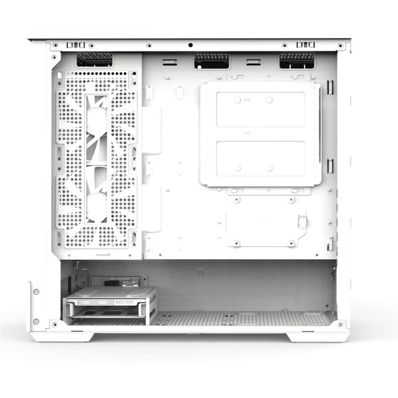 Корпус Zalman P30 Black/White with window (P30BW)