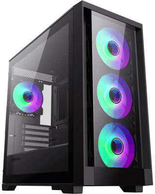 Корпус Gamemax Defender TG Black