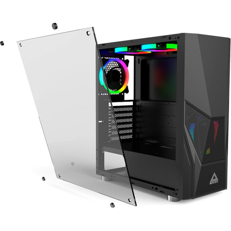 Корпус Montech Fighter 500 Black з вікном (FIGHTER 500 B)