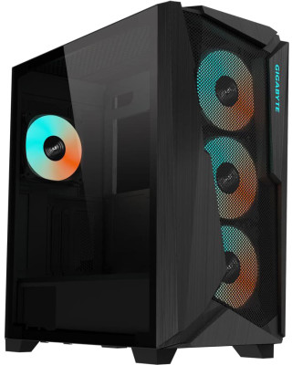 Корпус Gigabyte C301 Glass V2 Black (GB-C301G)