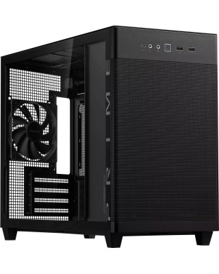 Корпус Asus Prime AP201 Black Tempered Glass без BP (90DC00G0-B39010)