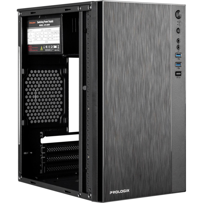 Корпус Prologix E124 400W Black