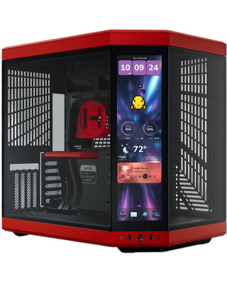 Корпус Hyte Y70 Touch Infinite Black-Red (CS-HYTE-Y70TTI-RB)