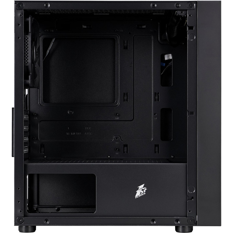 Корпус 1stPlayer B5-M-BK-3F Black