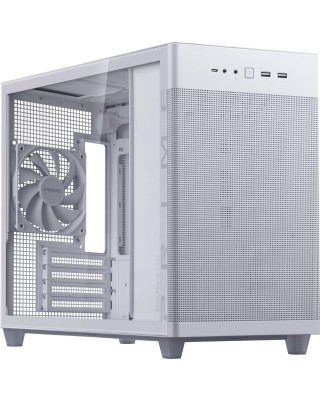 Корпус Asus Prime AP201 White Tempered Glass без BP (90DC00G3-B39010)