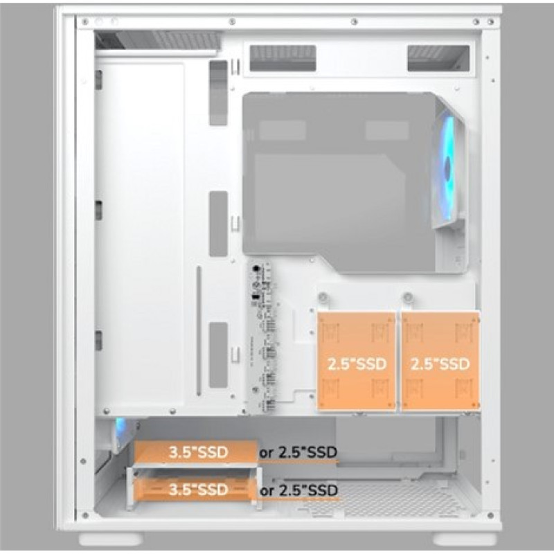 Корпус Cougar MX220 RGB Black (MX220 RGB Black)