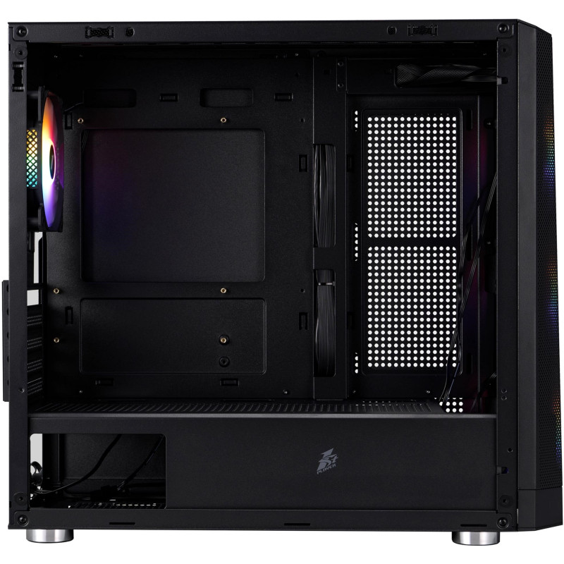 Корпус 1stPlayer FD5-M-BK-4F1 Black
