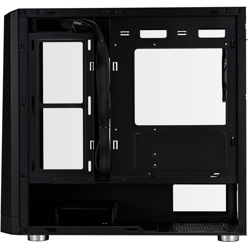 Корпус 1stPlayer FD5-M-BK-4F1 Black