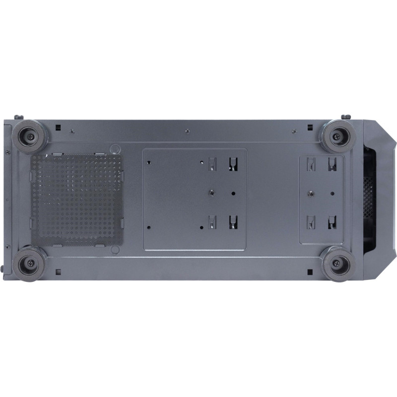 Корпус 1stPlayer FD5-M-BK-4F1 Black