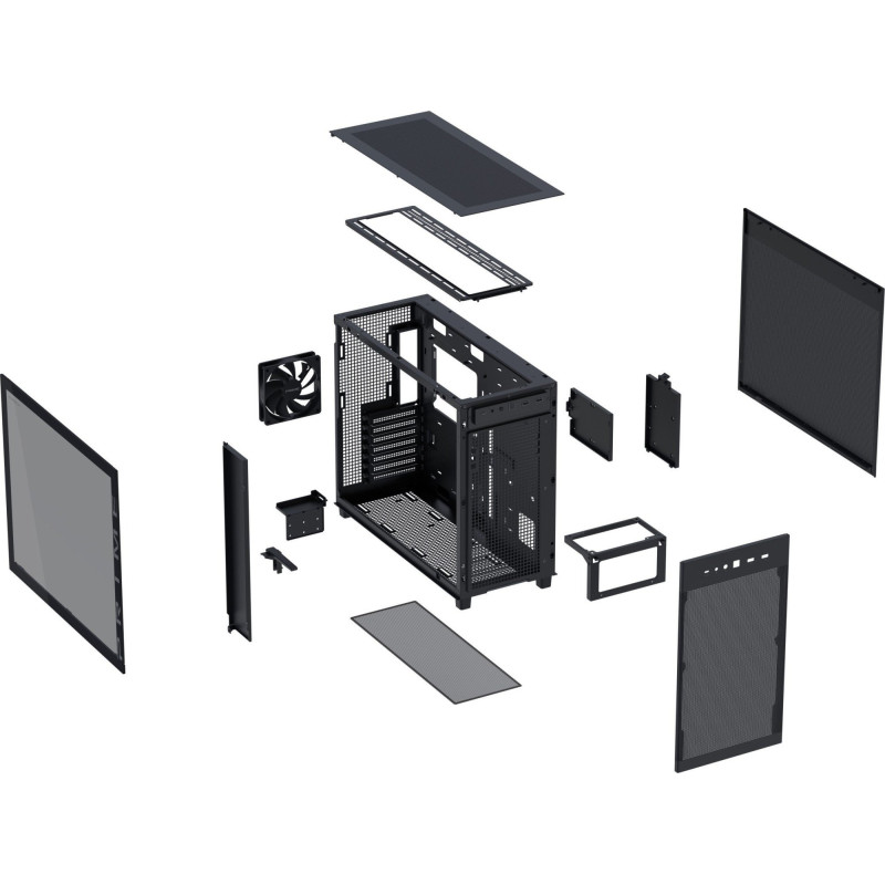 Корпус Asus Prime AP303 TG Black (90DC00V0-B39010)