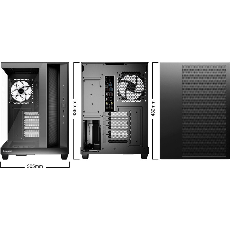 Корпус be quiet! Light Base 500 LX Black (BGW85)