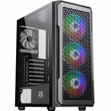 Корпус 2E Gaming Hexagon Black (2E-G338)