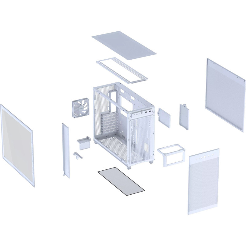 Корпус Asus Prime AP303 TG White (90DC00V3-B39010)