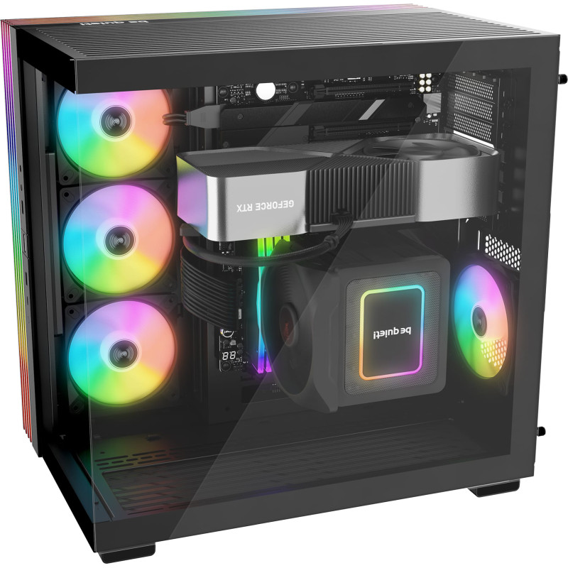 Корпус be quiet! Light Base 600 DX Tempered Glass Black без БП (BGW65)