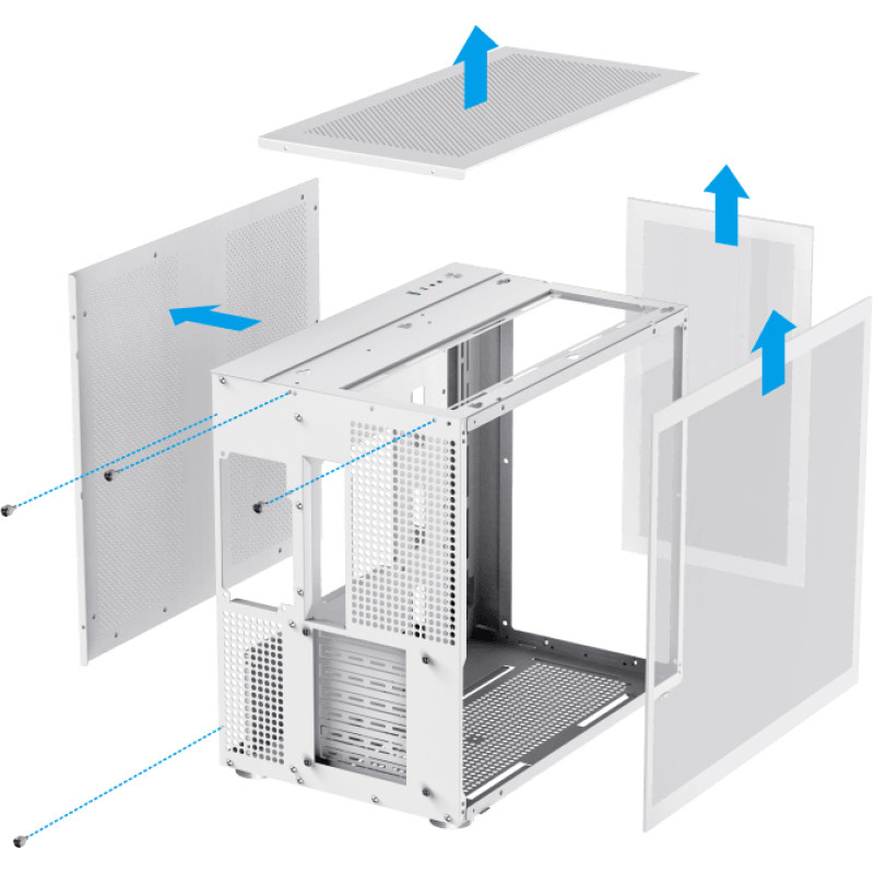 Корпус Gamemax Infinity White