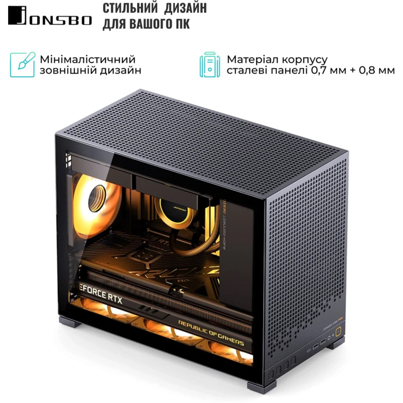 Корпус JONSBO D32 PRO Black