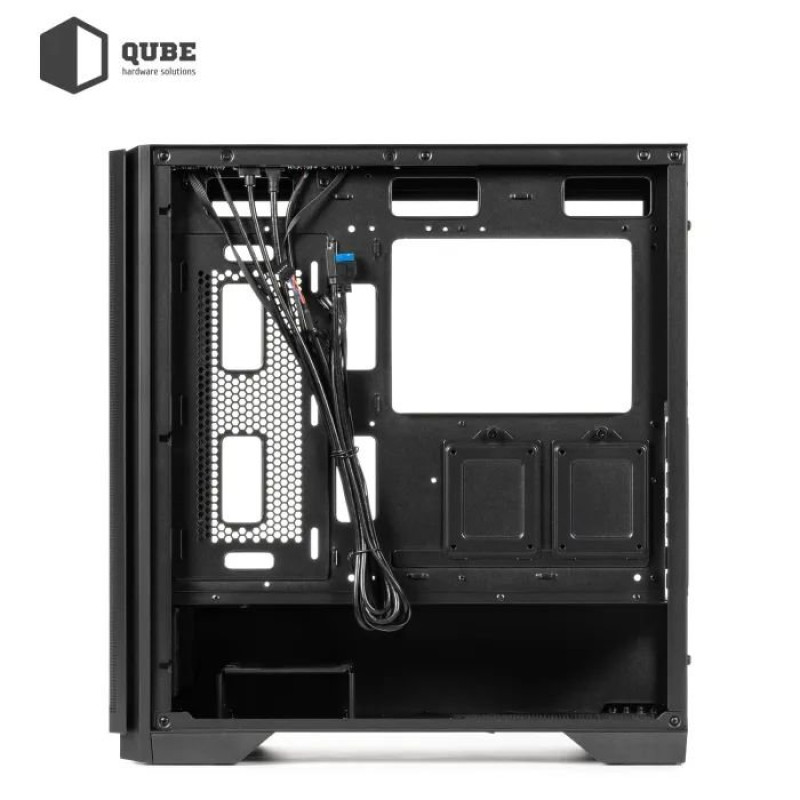 Корпус QUBE KAPER ARGB Black (KAPER_FMNU3)