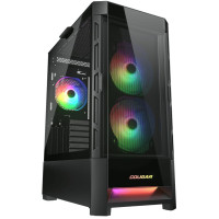 Корпус Cougar Duoface RGB Black без БП