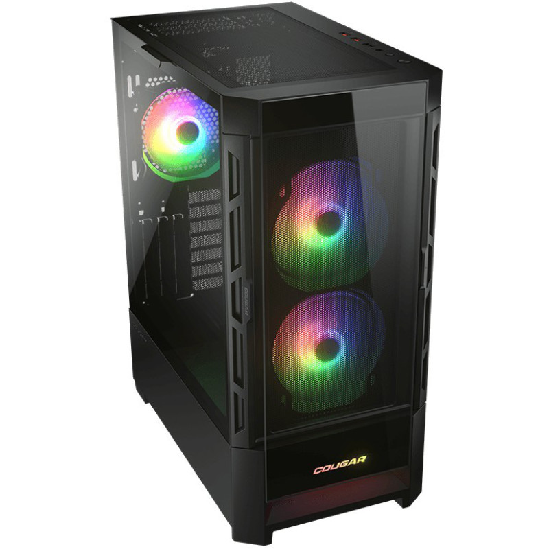 Корпус Cougar Duoface RGB Black без БП