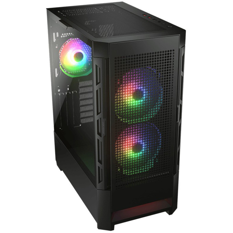 Корпус Cougar Duoface RGB Black без БП