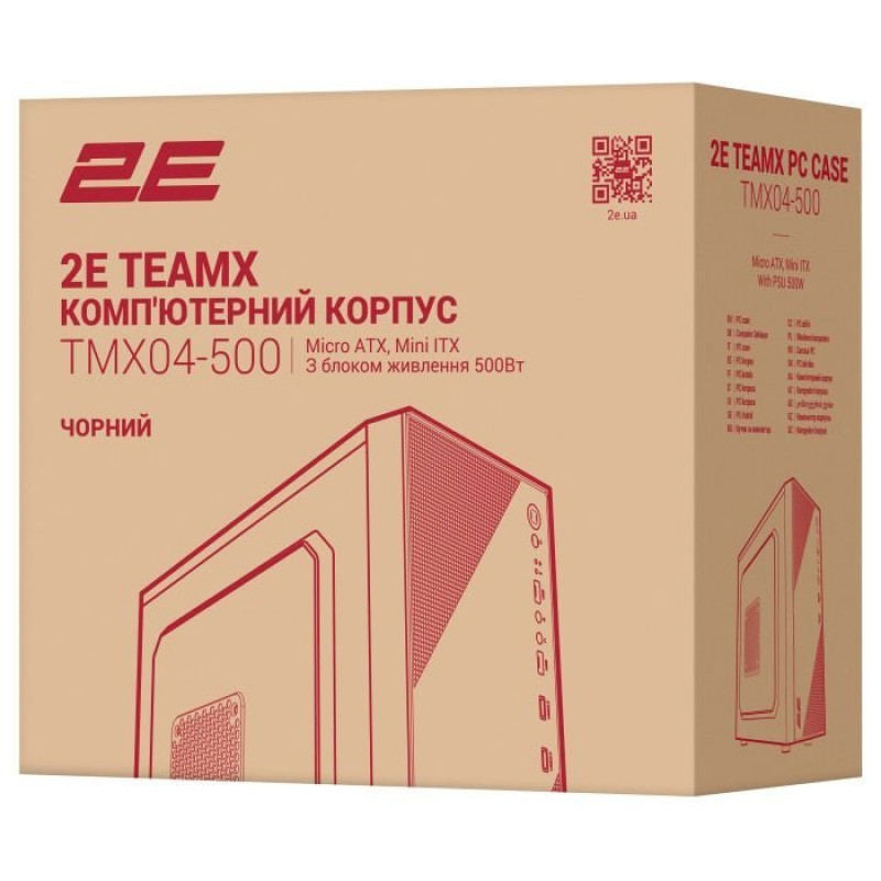 Корпус 2E TeamX TMX04 (2E-TMX04-500)