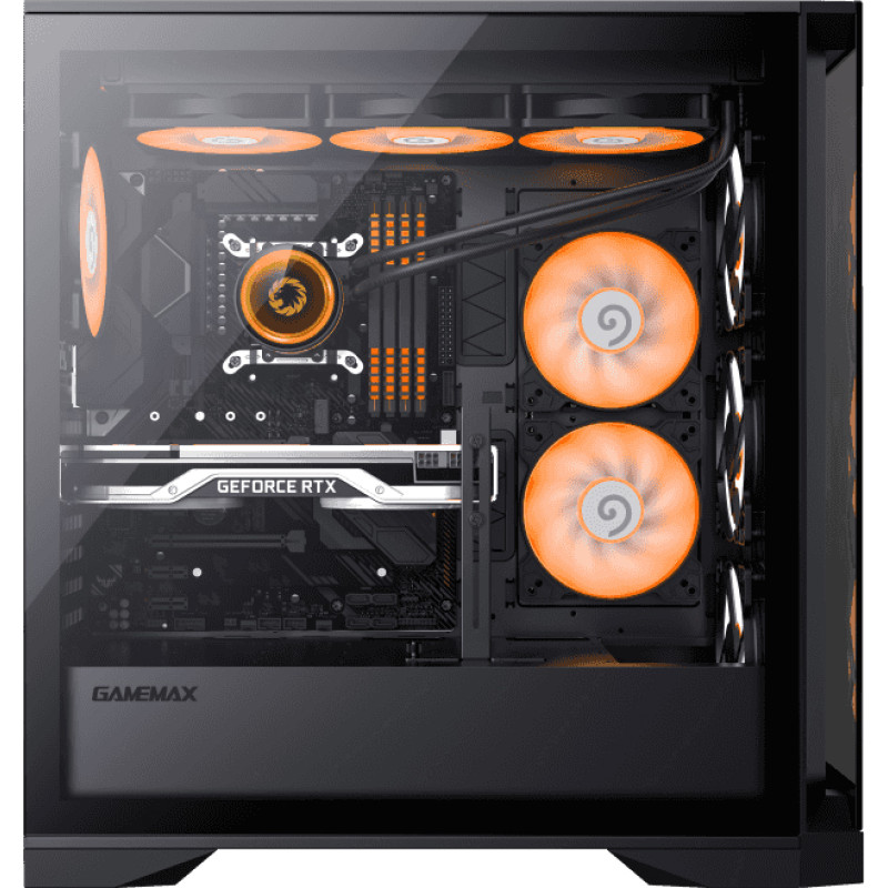 Корпус Gamemax Leader TG Black