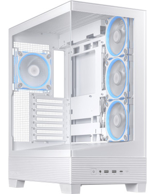 Корпус Asus A31 Plus White Tempered Glass (90DC00R3-B19000)