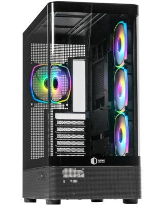 Корпус QUBE MASTERFORCE Black (MASTERFORCE_GBNU3)