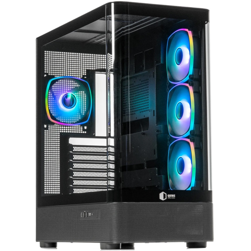 Корпус QUBE MASTERFORCE Black (MASTERFORCE_GBNU3)