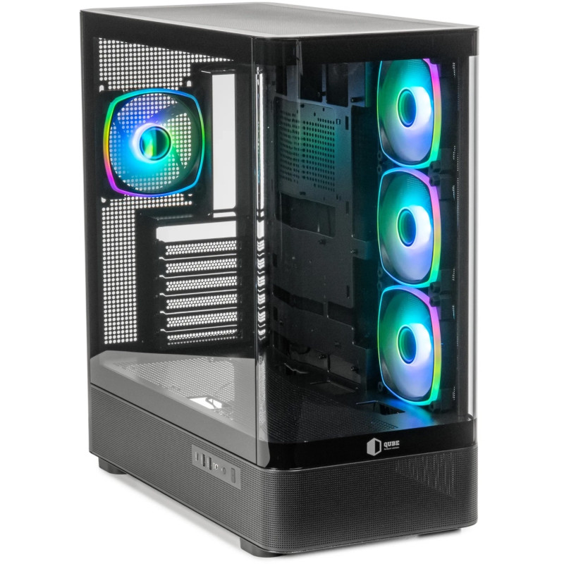 Корпус QUBE MASTERFORCE Black (MASTERFORCE_GBNU3)
