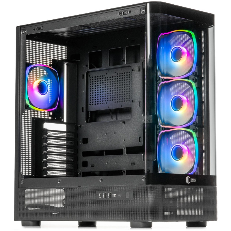 Корпус QUBE MASTERFORCE Black (MASTERFORCE_GBNU3)