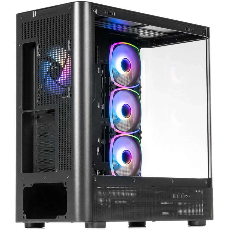 Корпус QUBE MASTERFORCE Black (MASTERFORCE_GBNU3)