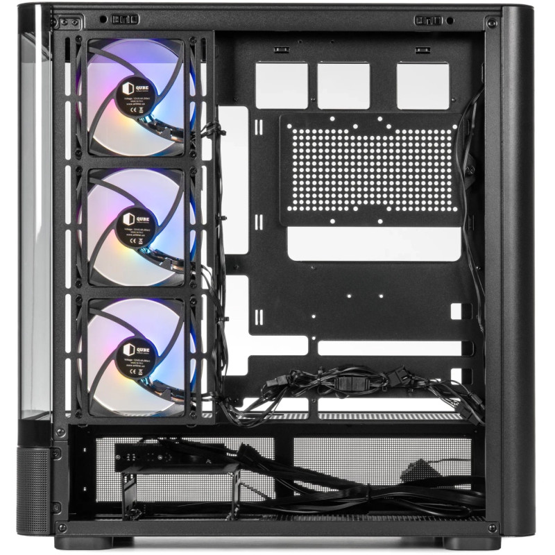 Корпус QUBE MASTERFORCE Black (MASTERFORCE_GBNU3)