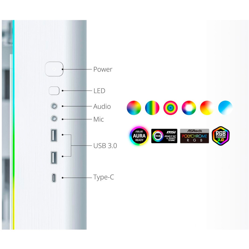 Корпус Montech KING 95 PRO (W)