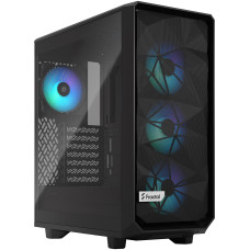 Корпус Fractal Design Meshify 2 Compact Lite RGB Black (FD-C-MEL2C-05)