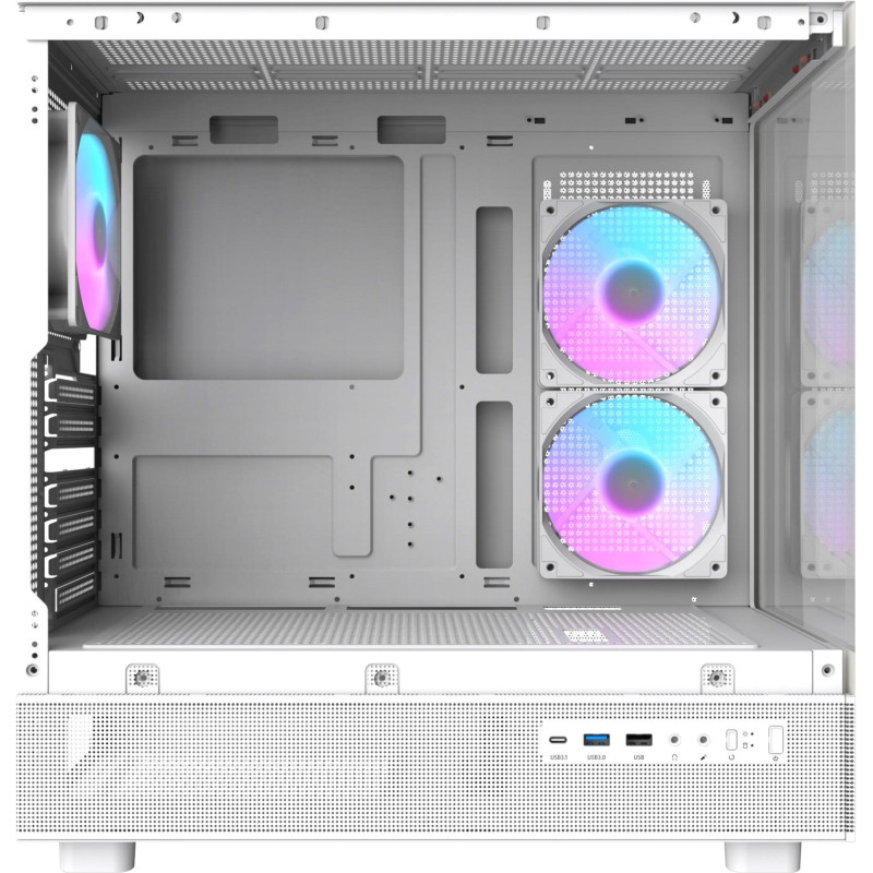 Корпус DARK FLASH DPX90 WHITE