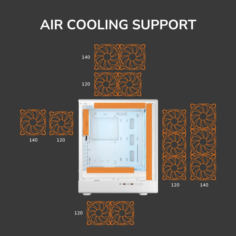 Корпус Cougar Airface Pure Pro White