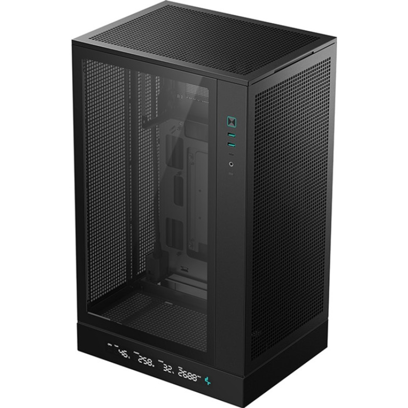 Корпус DeepCool CH270 Digital Black (R-CH270-BKNDM0-G-1)