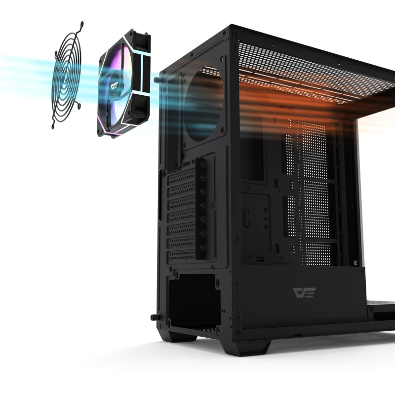 Корпус DARK FLASH DS900 BLACK