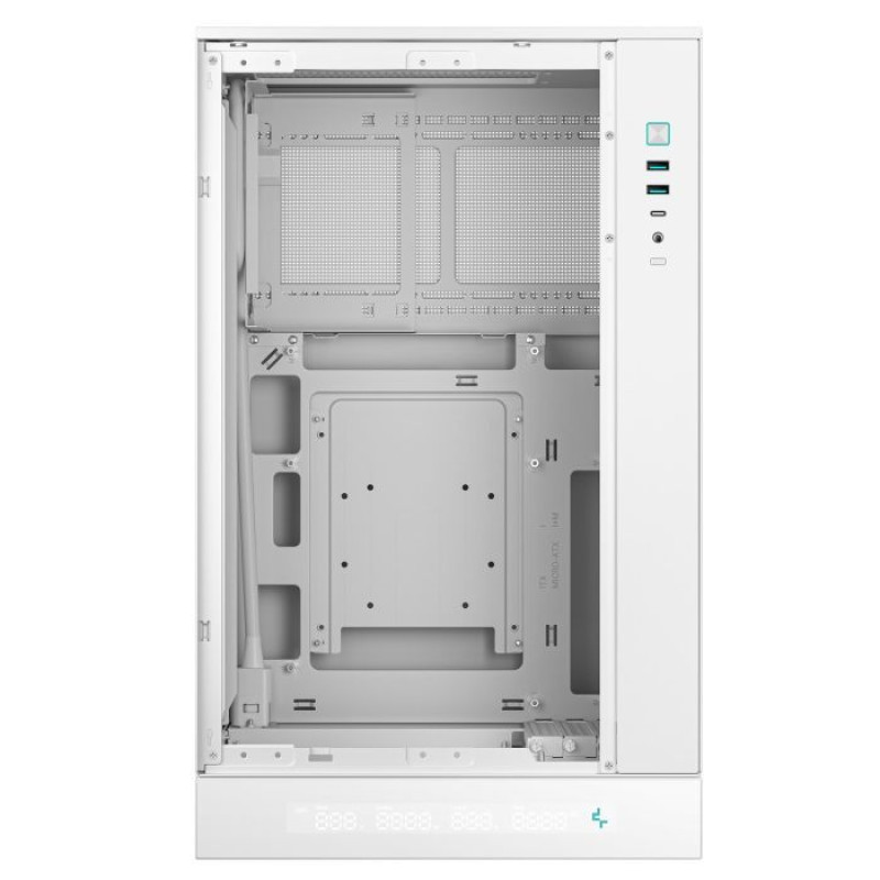 Корпус DeepCool CH270 Digital White (R-CH270-WHNDM0-G-1)