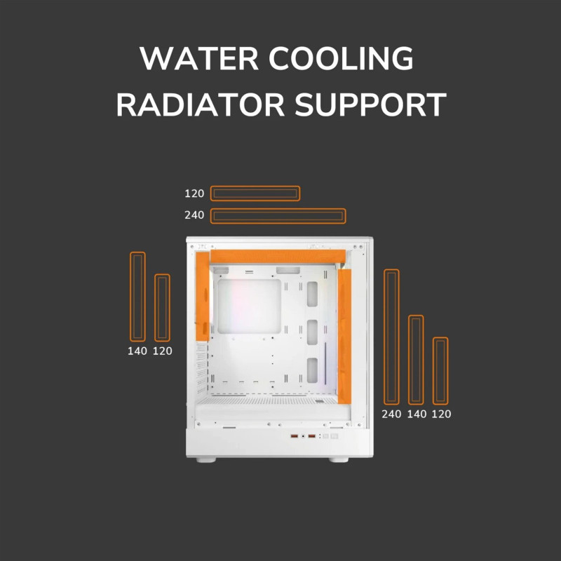 Корпус Cougar Airface Pure RGB White