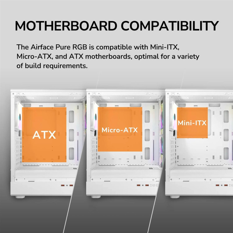 Корпус Cougar Airface Pure RGB White