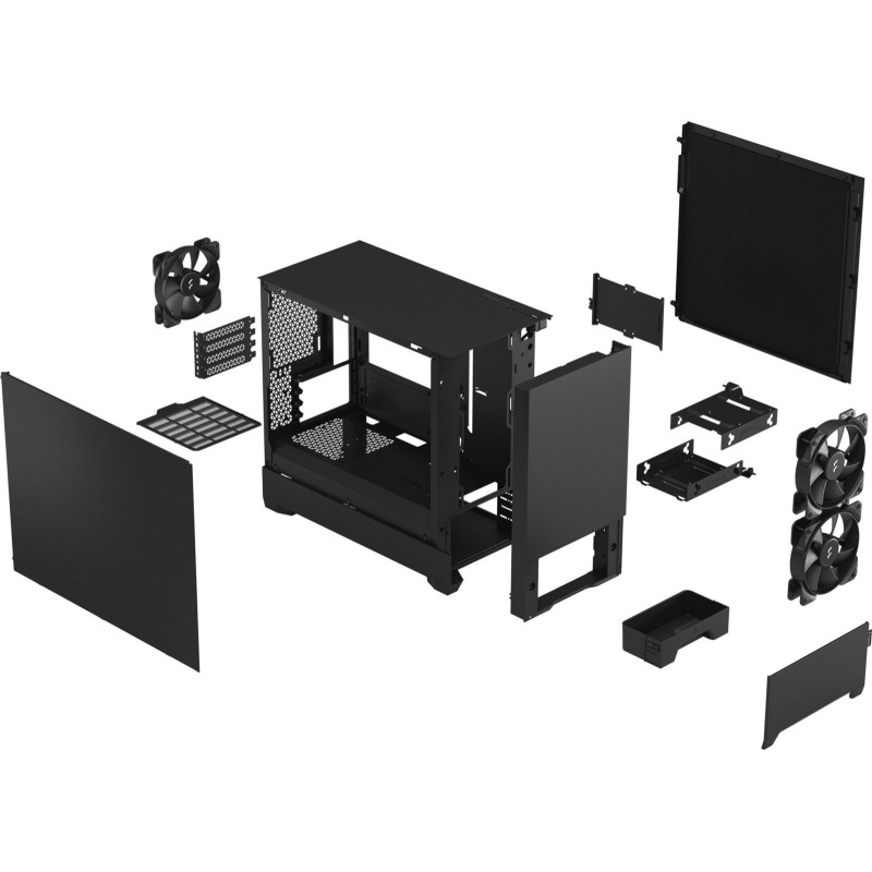 Video Fractal Design Pop Mini Silent Black Solid (FD-C-POS1M-01)