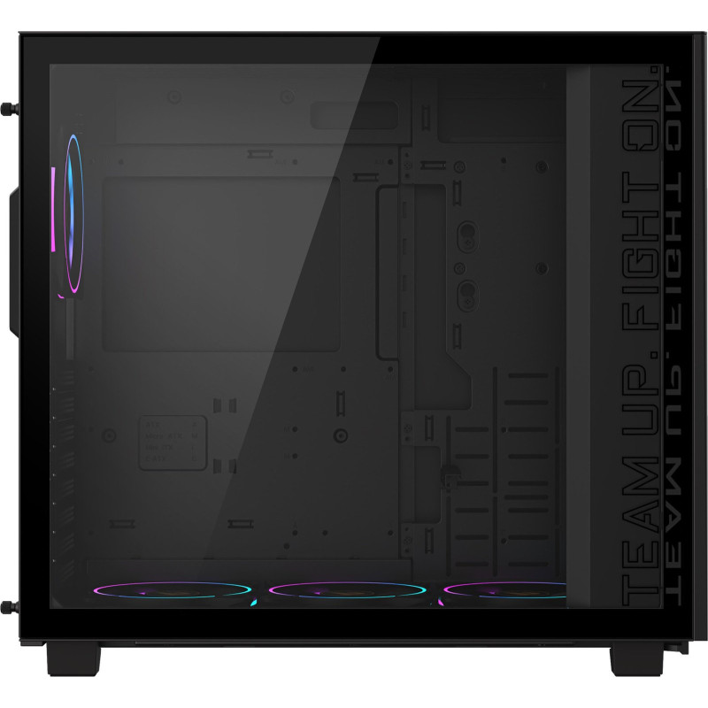 Gigabyte AORUS C400 Glass case without BŽ Black (GB-AC400G)