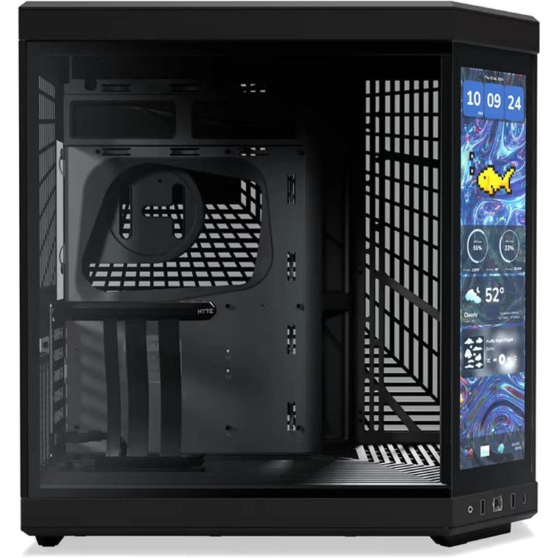 Корпус Hyte Y70 Touch Infinite Black (CS-HYTE-Y70TTI-BB)