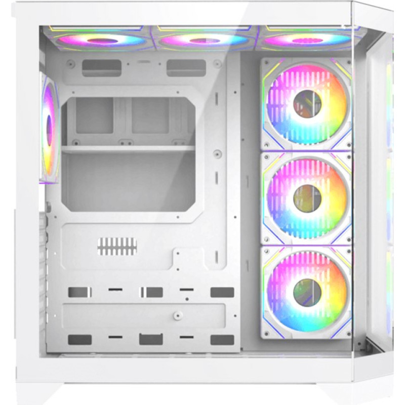 Корпус GAMEMAX HYPE-A Tempered Glass White