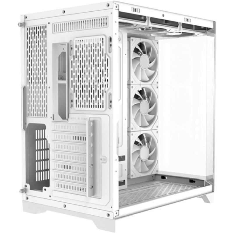 Корпус GAMEMAX HYPE-A Tempered Glass White